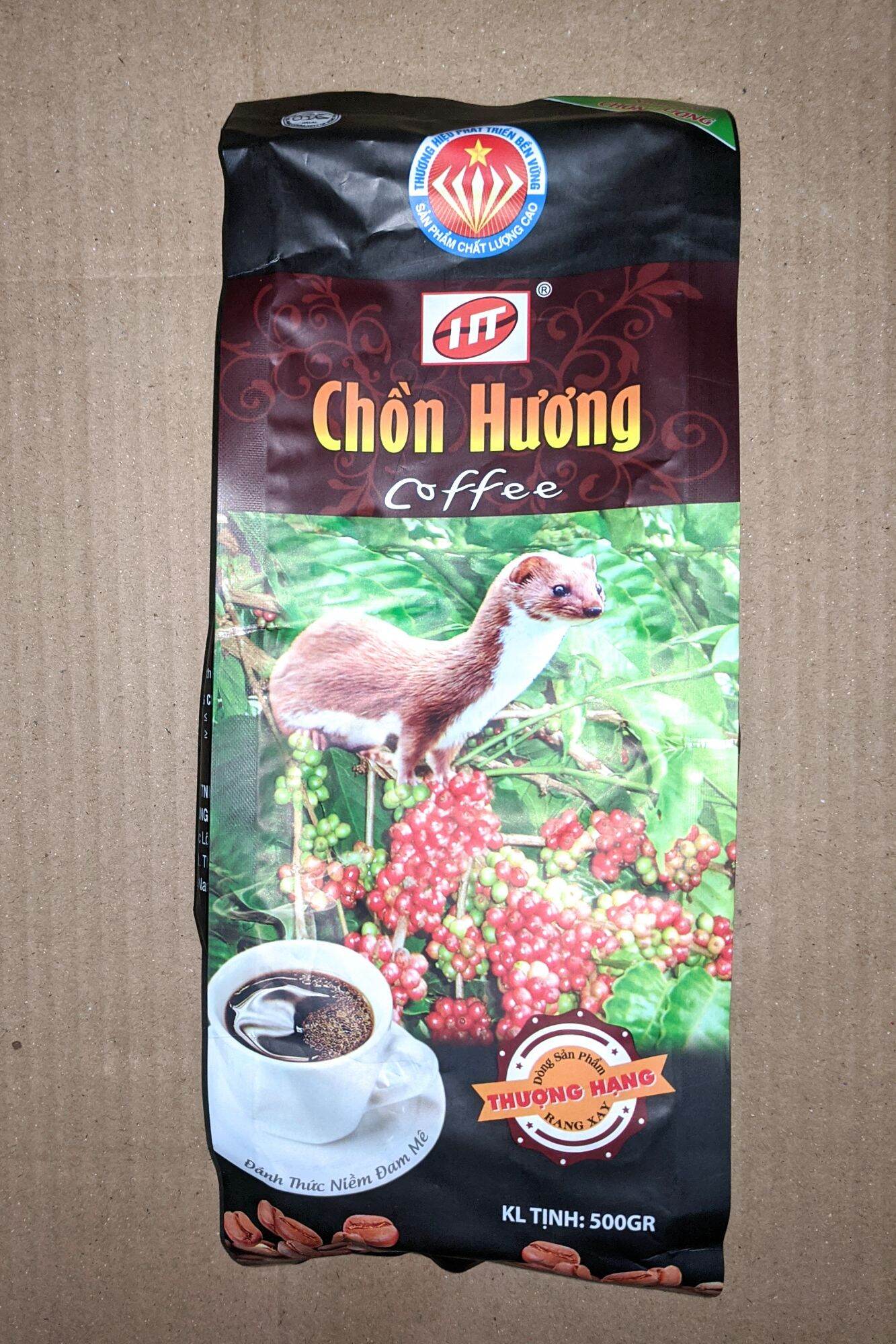 Cà phê Chồn hương Thượng hạng 500 g