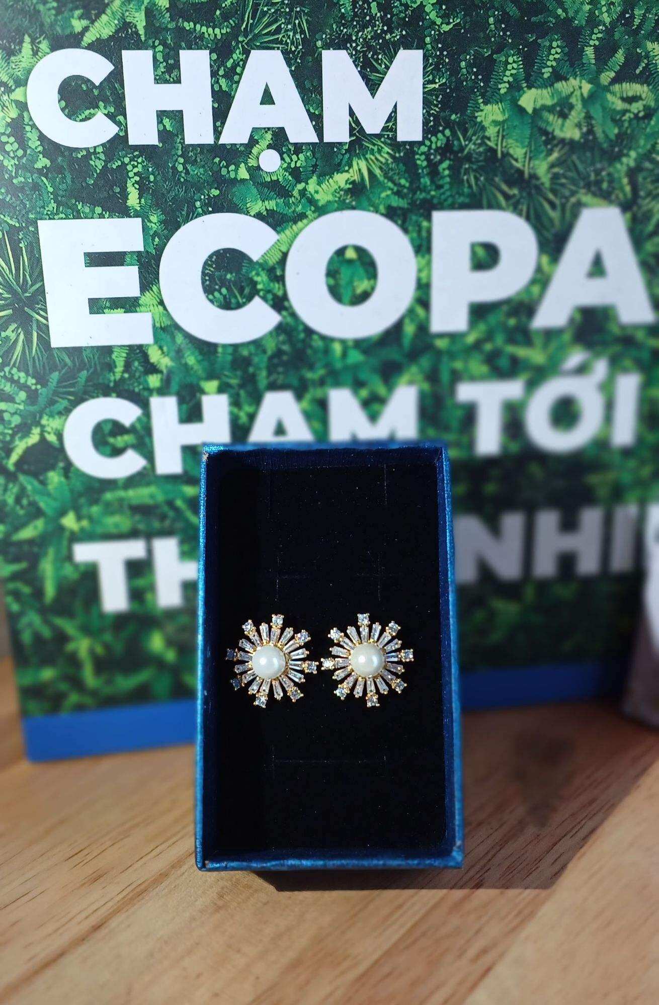 HOA TAI ĐÍNH ĐÁ HIỆU - THỜI TRANG SANG CHẢNH