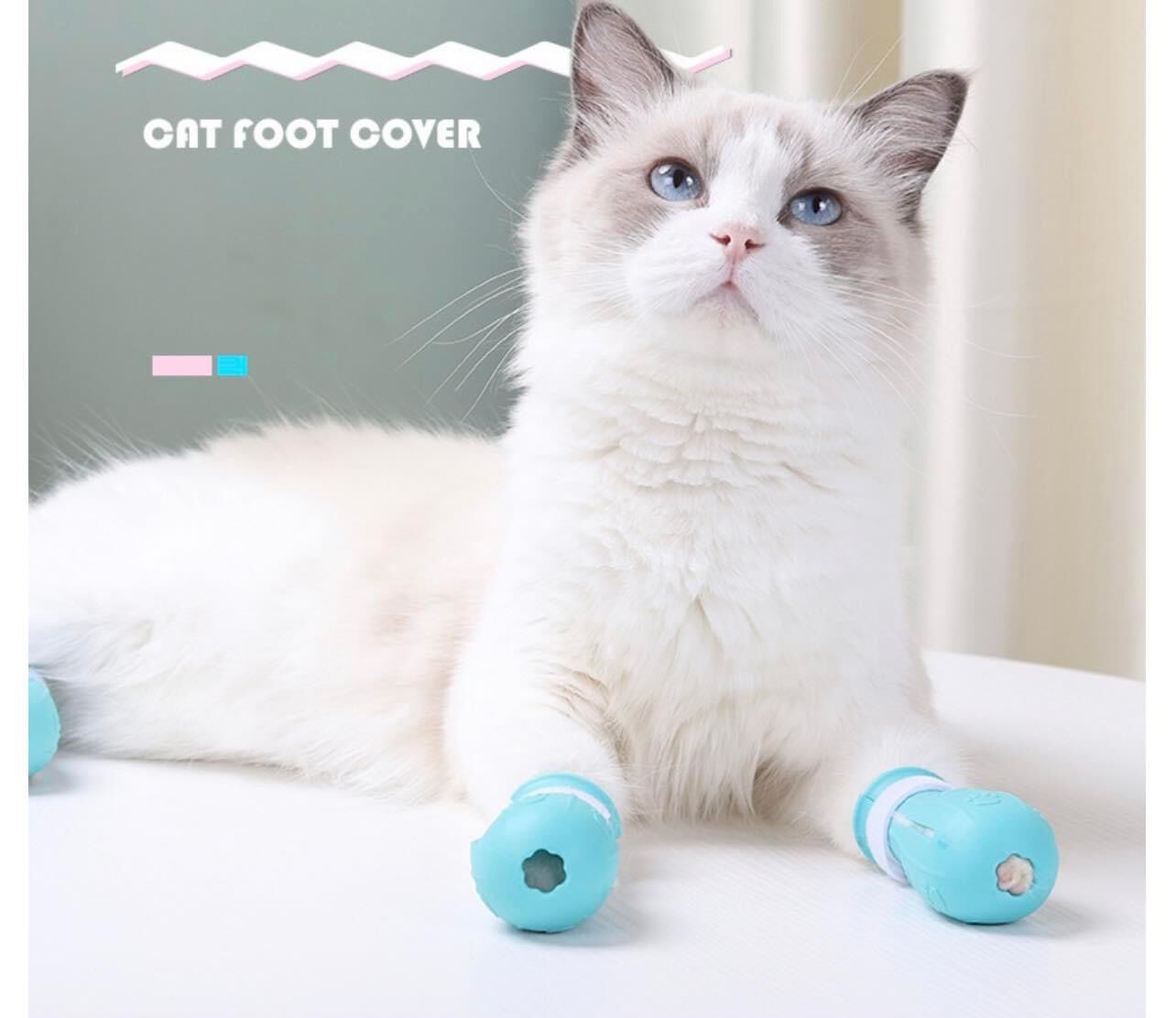 Set 4 cái bọc chân mèo