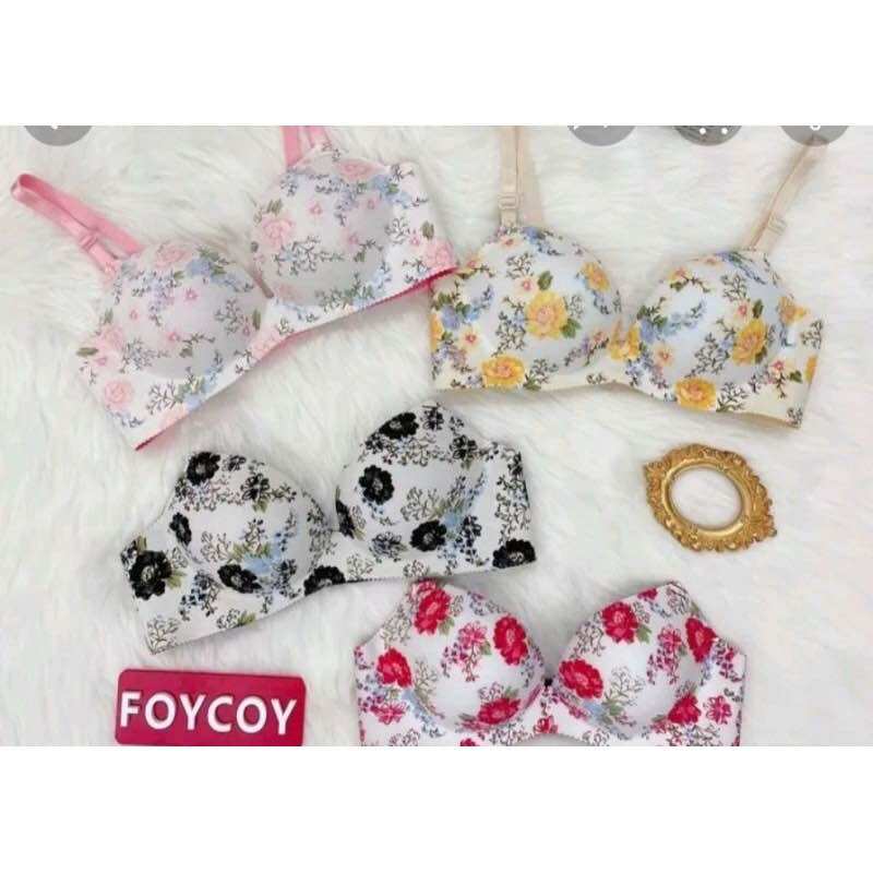 Áo lót nữ, áo ngực su hoa lá vô cùng thoai mái [ shop cô cám ]