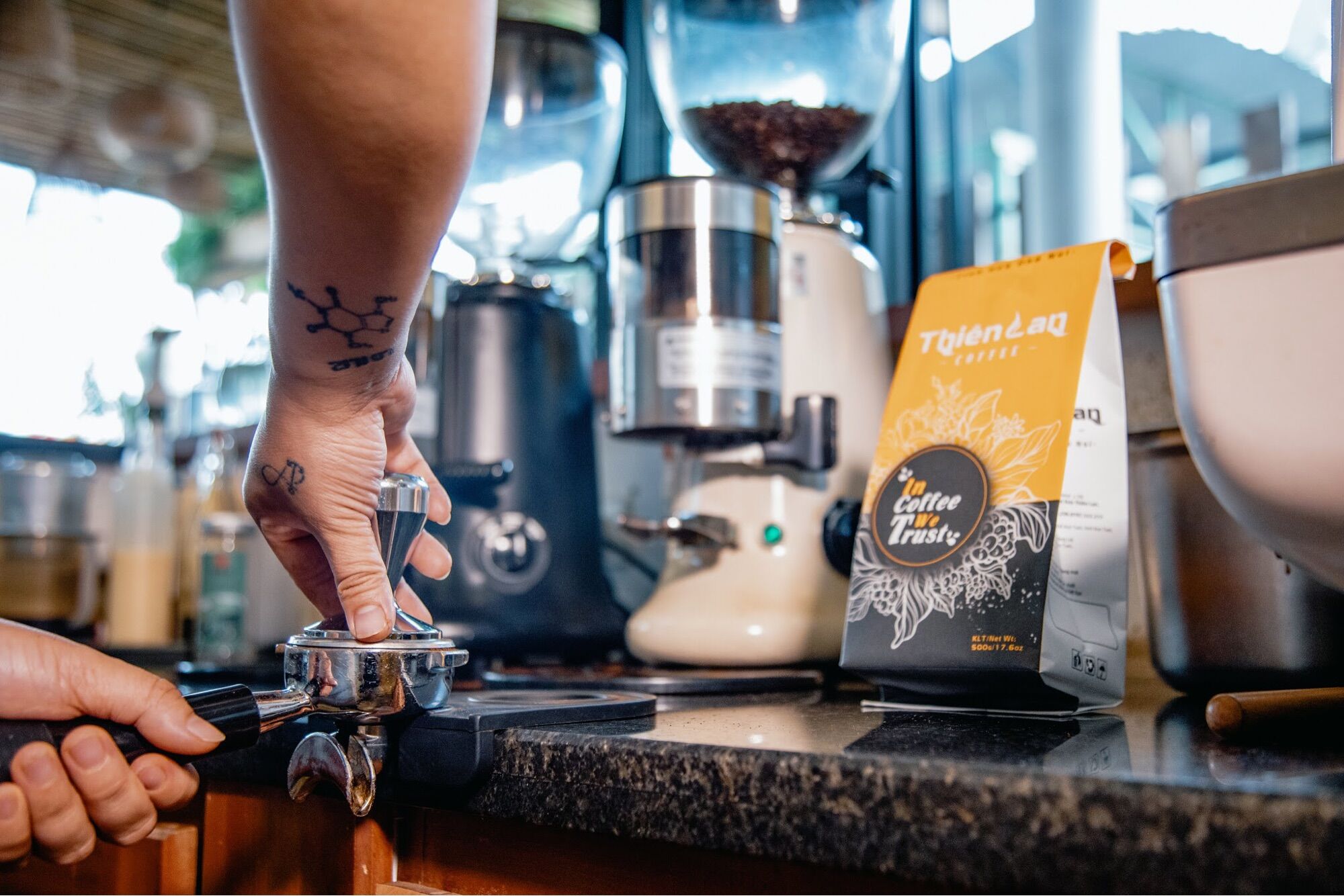 Cà Phê Hạt Pha Máy Thiên Lan ( Espresso)