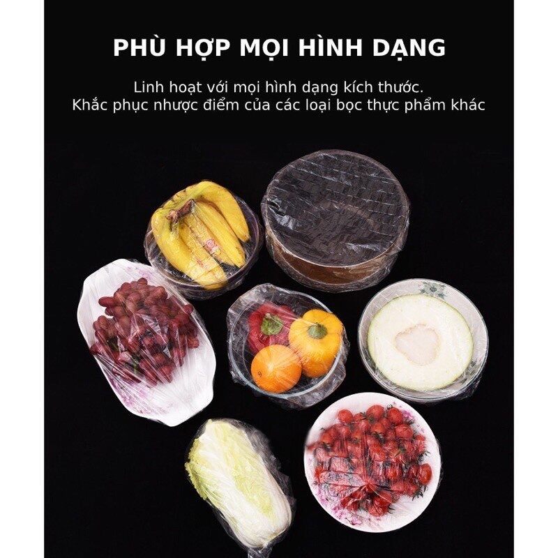 Túi 100 màng bọc thực phẩm cao cấp siêu tiện lợi