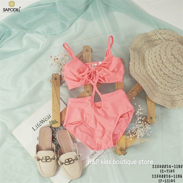 Set bikini cho bé từ 8-25kg