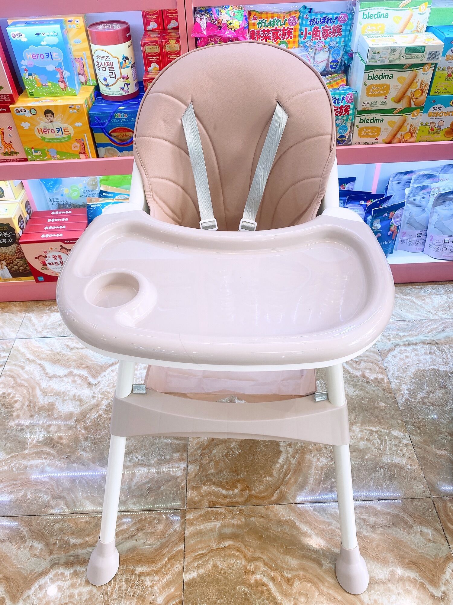 Ghế ăn dặm umoo cho bé