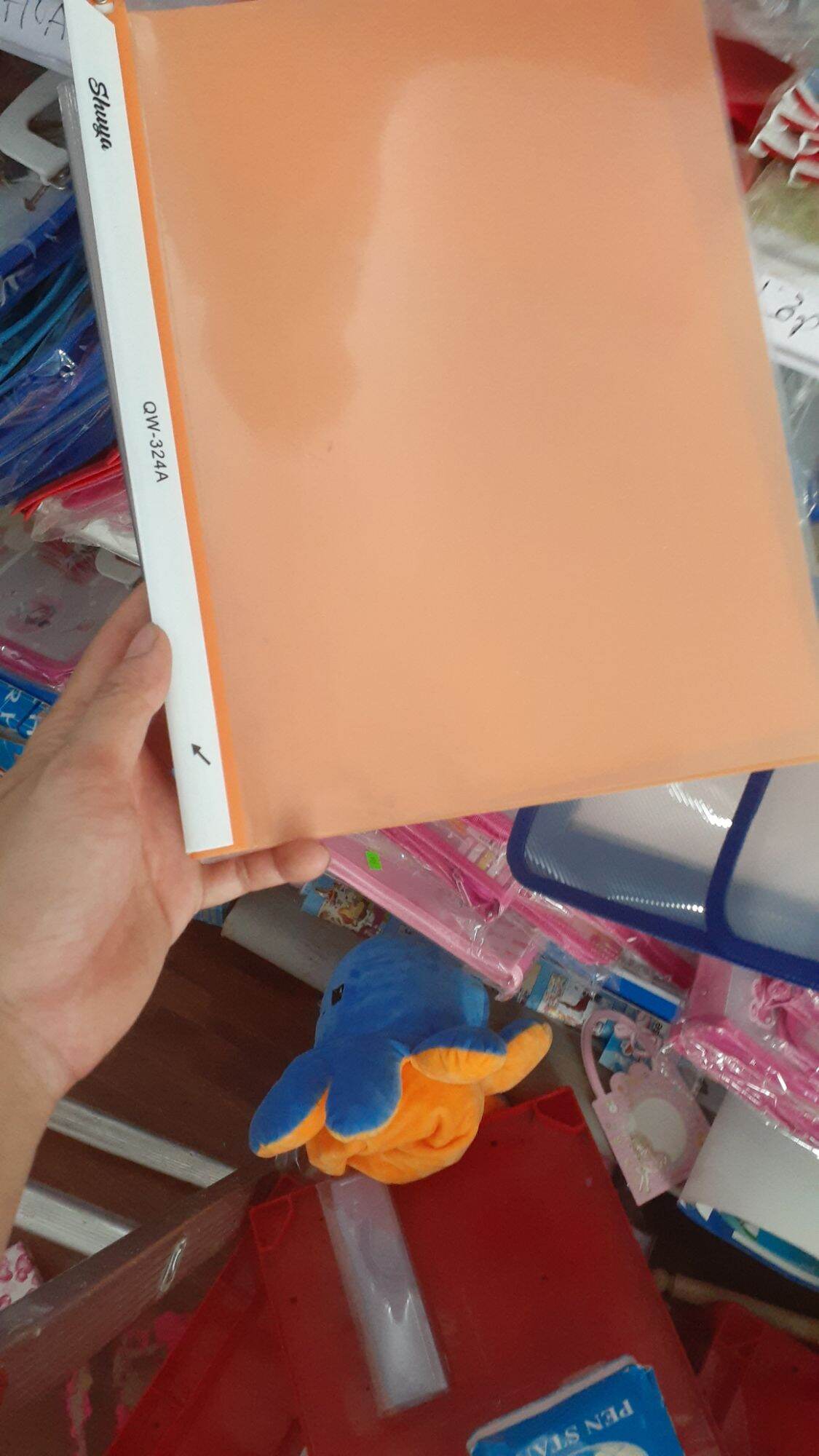 File rút gáy xoay A4
