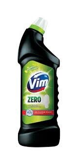 Vim zero gel tẩy rửa bồn cầu & nhà tắm diệt khuẩn 99,9 % vi khuẩn hương chanh thơm mát diệt khuẩn hương thơm nhẹ