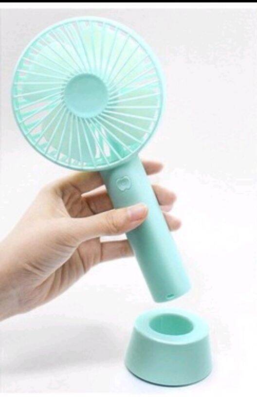 Quạt Mini Tích Điện Cầm Tay 3 Chế Độ Gió