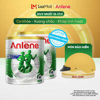 [Voucher giảm đến 16%][FREESHIP 0Đ TOÀN QUỐC] Combo 2 Sữa Bột Anlene Hương Vani 800G