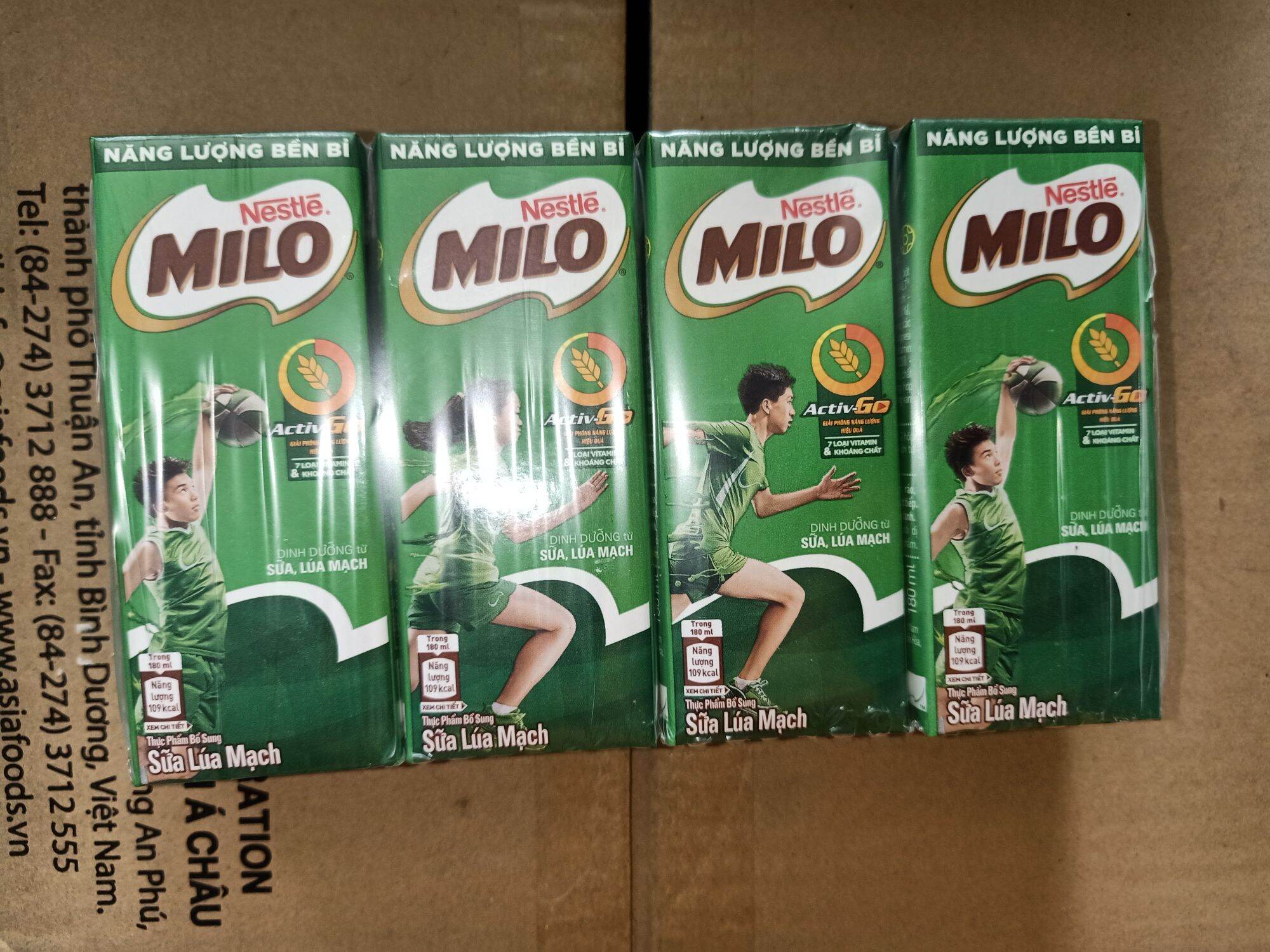 1 lóc sữa tươi Milo size nhỏ