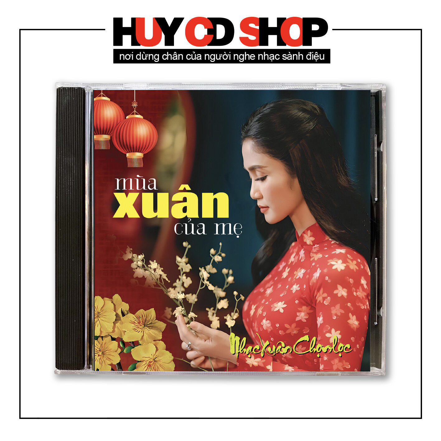 Đĩa CD Mùa xuân của mẹ - Nhạc xuân Bolero - Đĩa lòng Trắng