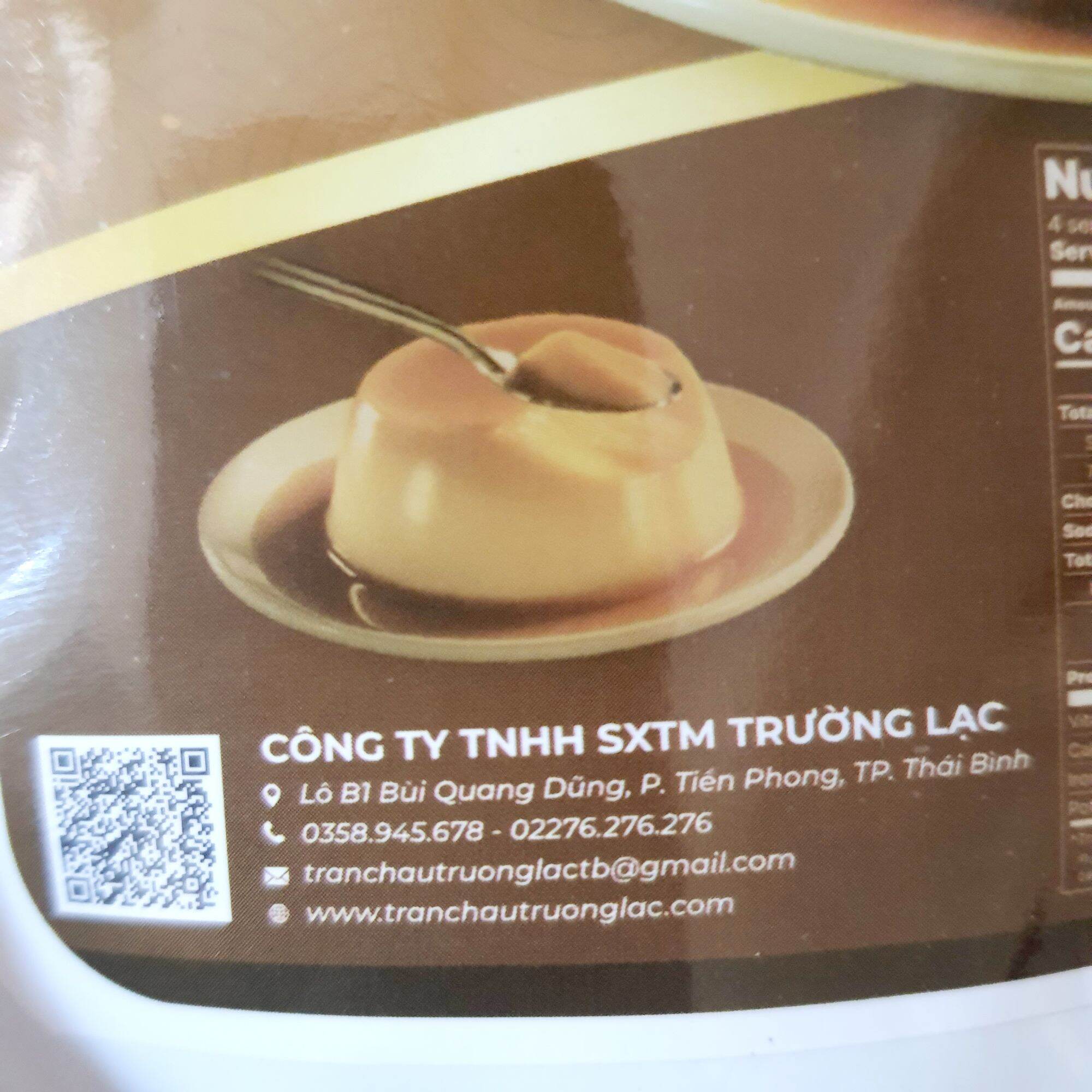Bột pudding trứng Trường Lạc 200g làm 10-15 bát