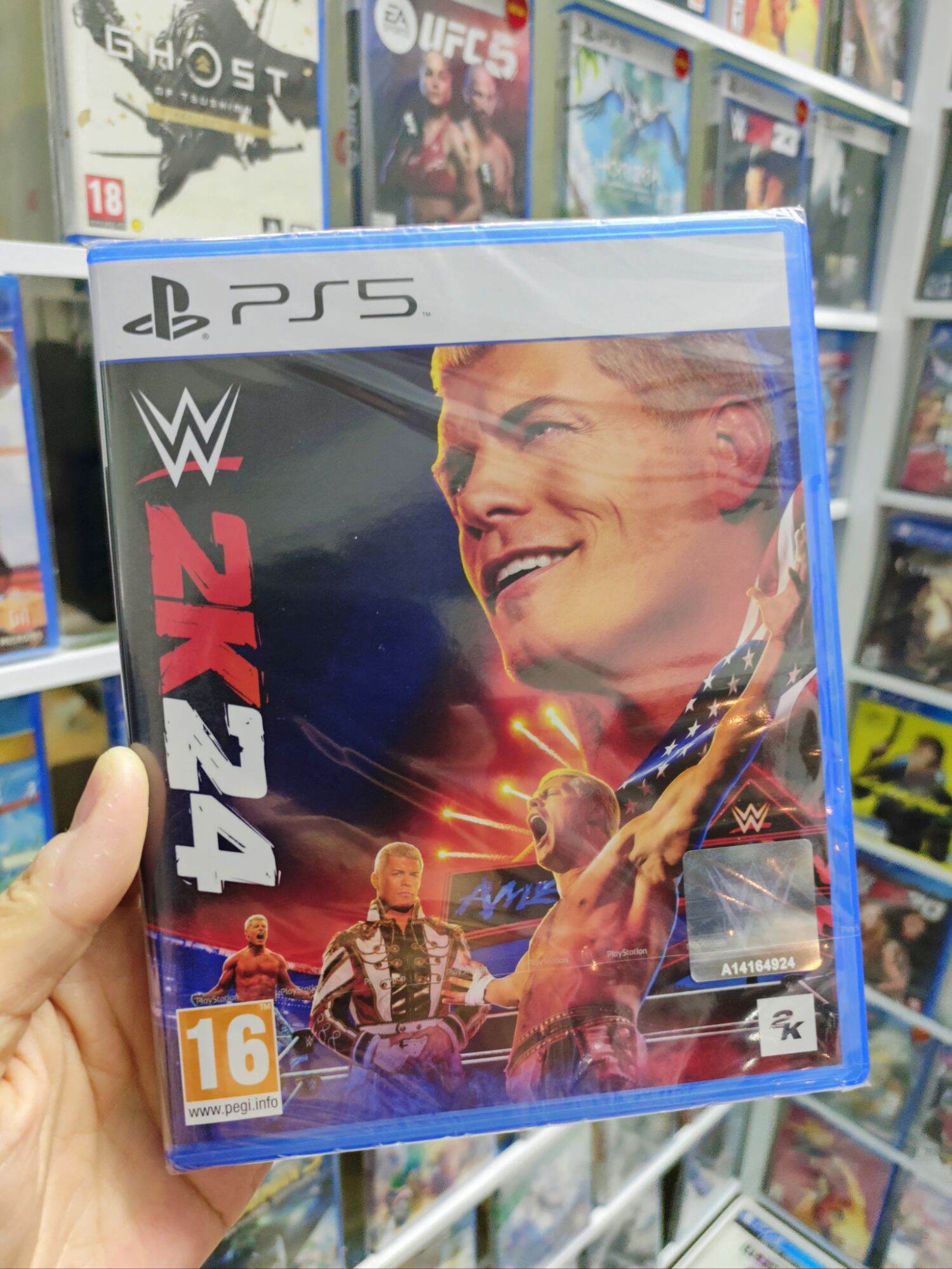 Đĩa Game PS5 | W2K24 WWE 24 (Game Đối Kháng 1-4 Players)