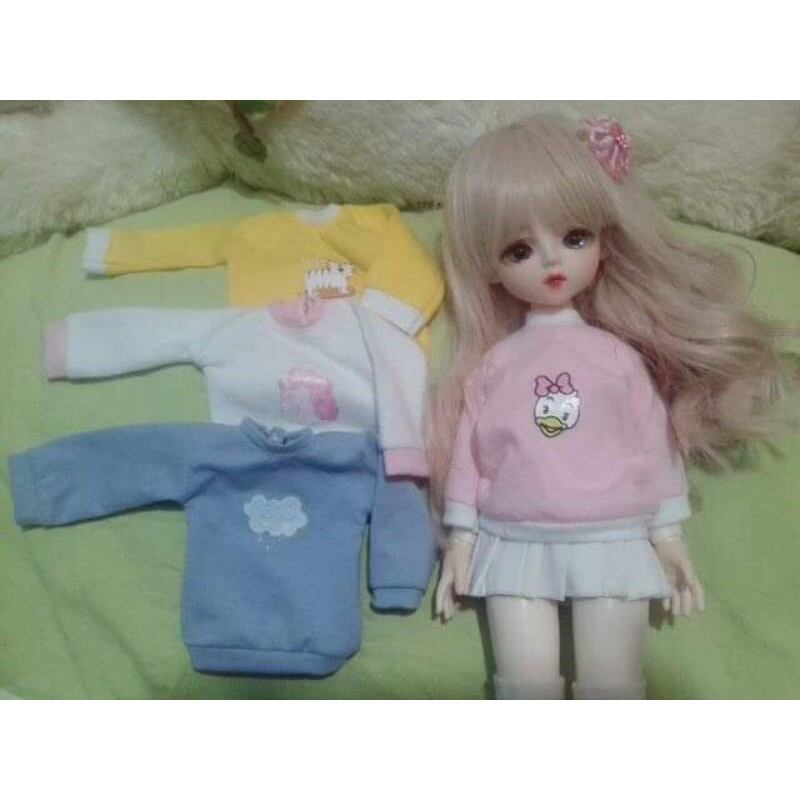 Áo thun cho búp bê.barbie.xinyi.30cm.16cm...