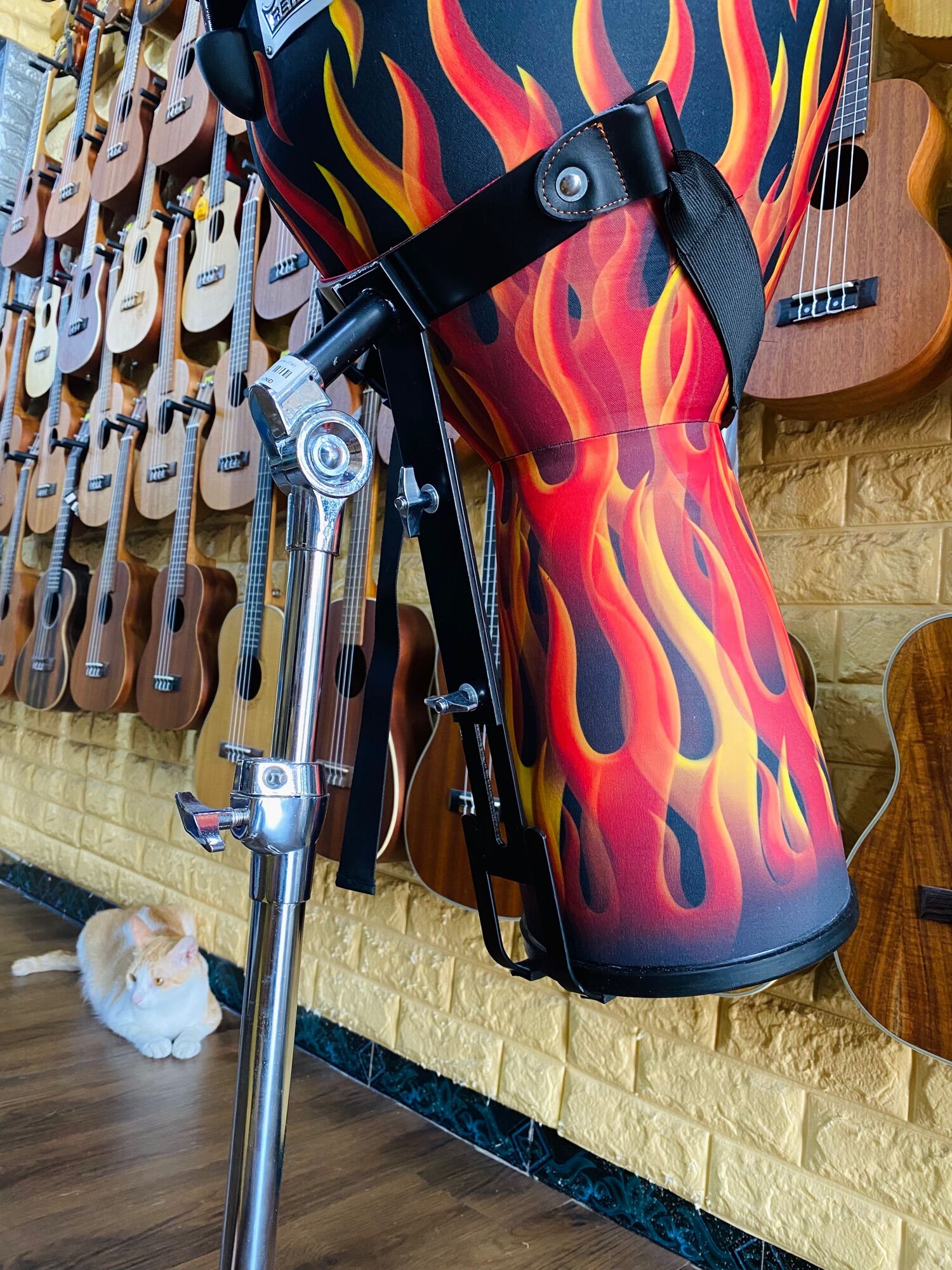Chân để trống Djembe