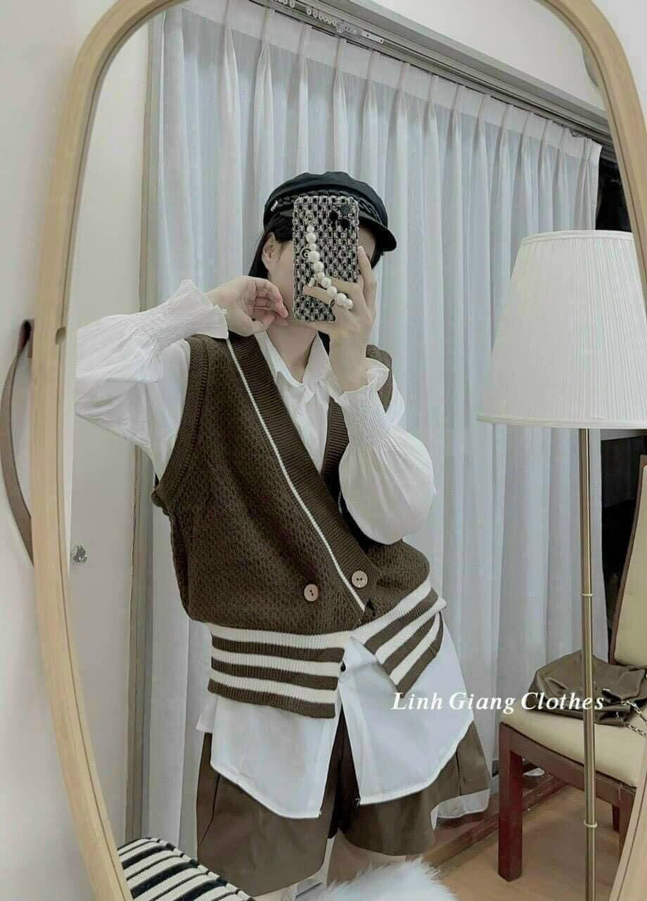 Áo Sơ Mi Nữ tay bồng