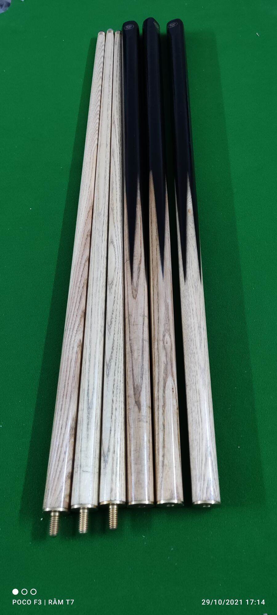 Cơ bida, bi a cho bida carom, 3c, lip, phăng và lỗ ngọn 9mm,10mm,13mm phù hợp cho người chơi bida lỗ, libre, carom, phăng