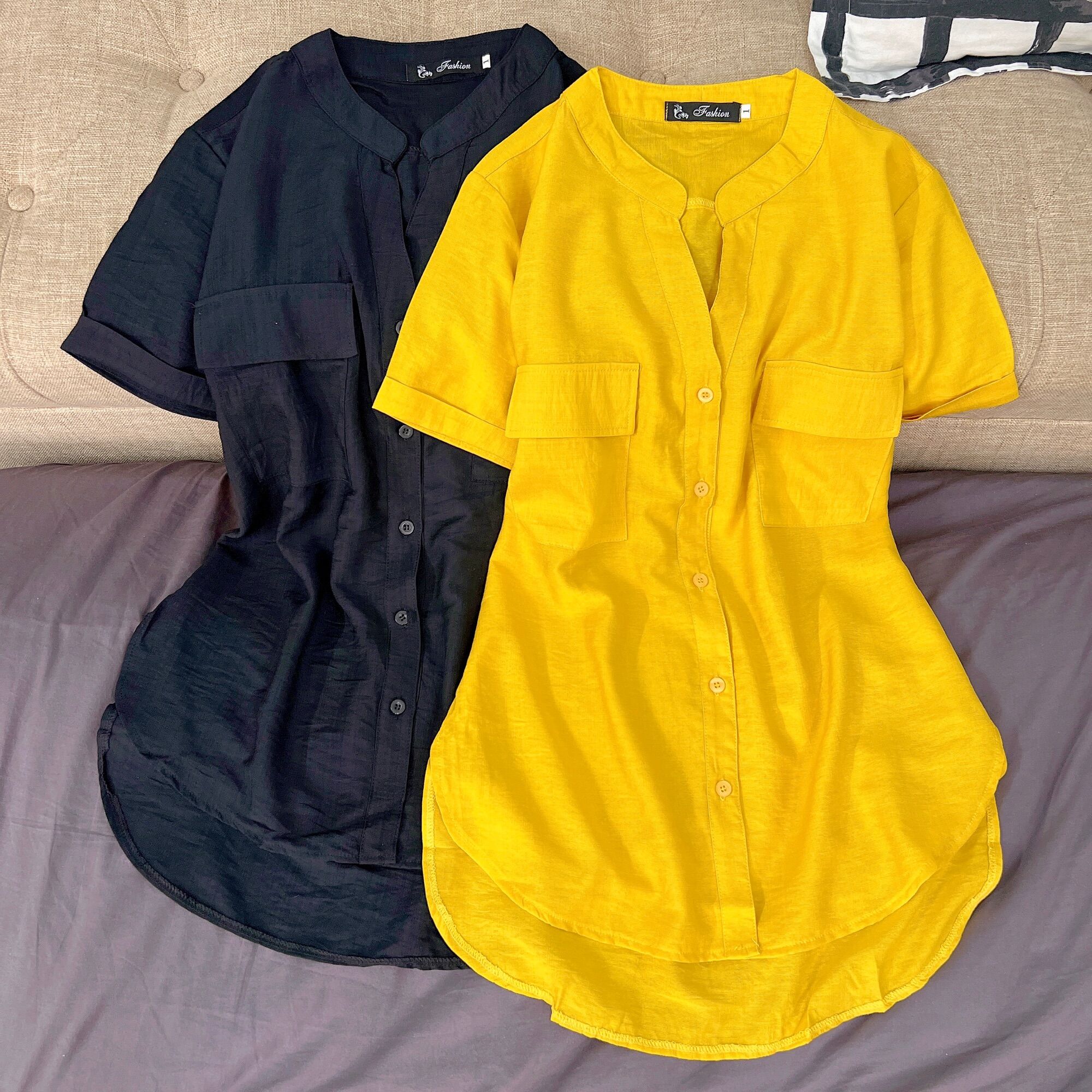 ÁO SƠ MI NỮ - COTTON THÁI VTN - BIG SIZE - ĐỦ SIZE