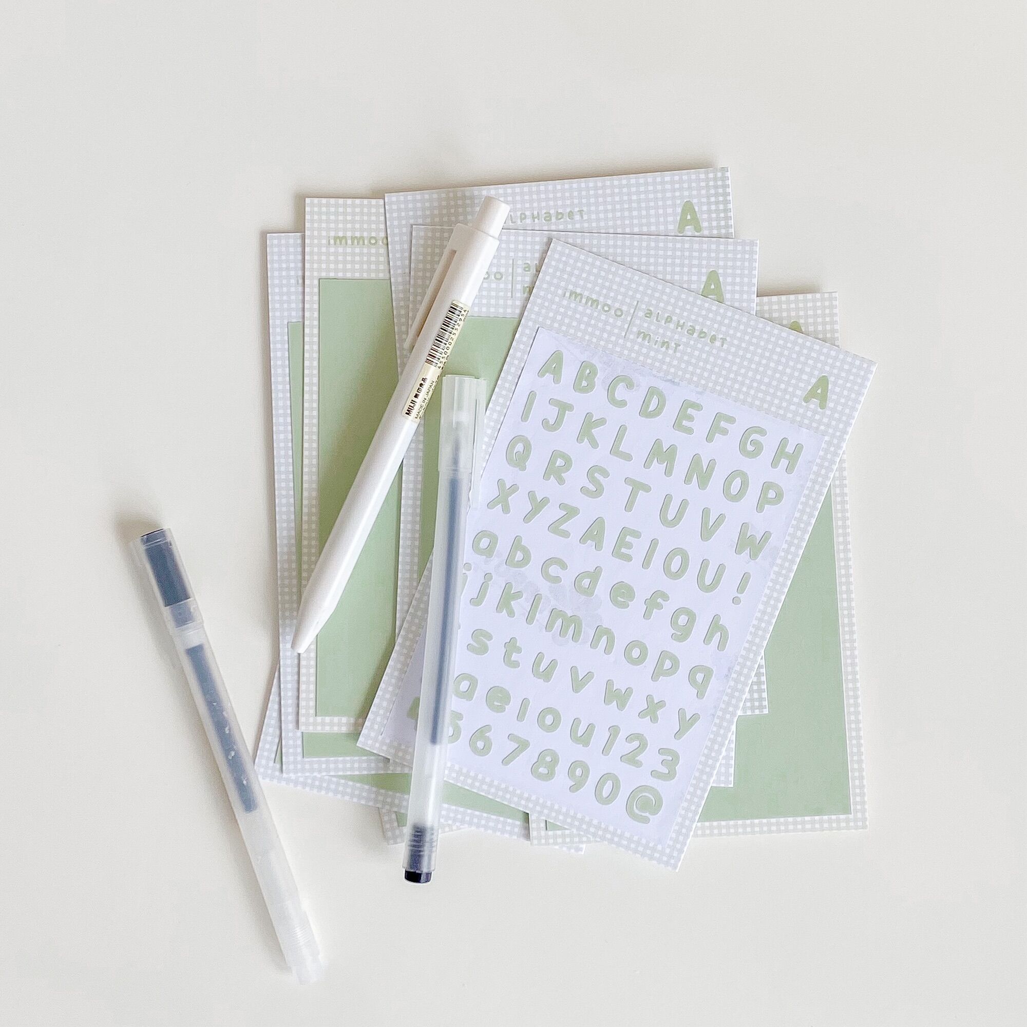 [HCM]Hình dán / Sticker Alphabet | immoo |