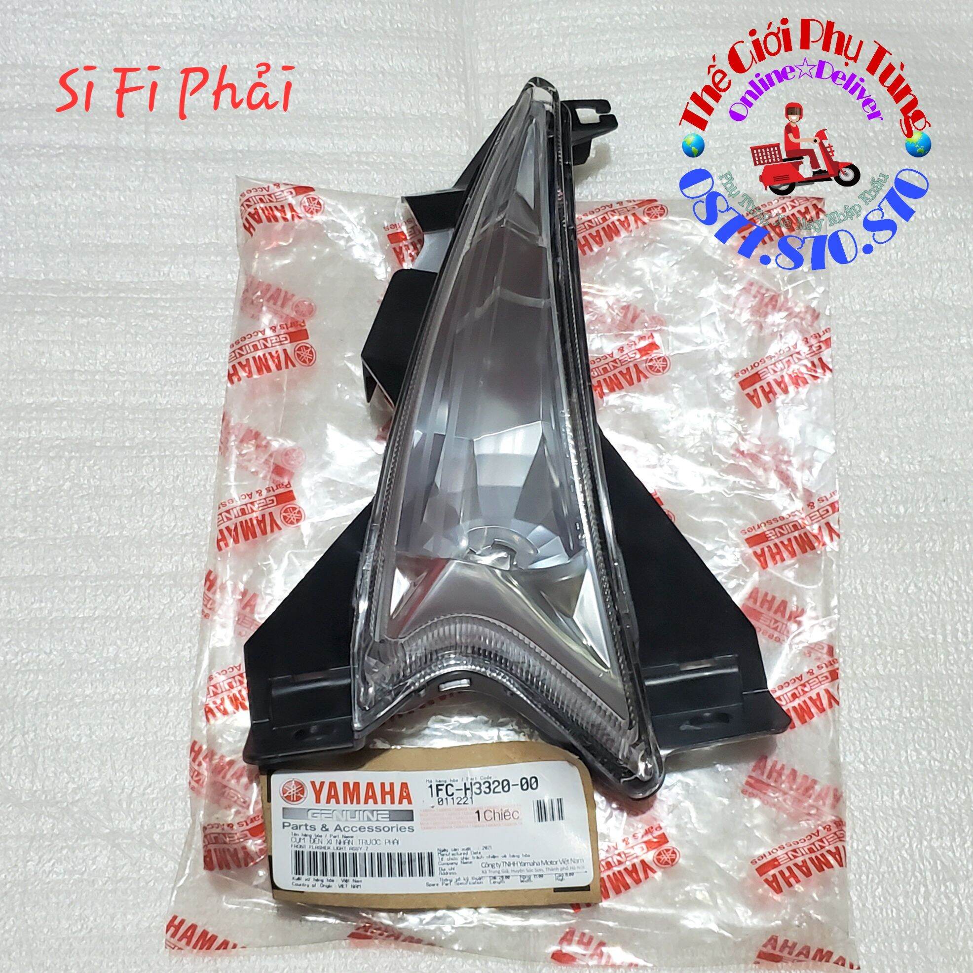 Đèn xi nhan trước sirius fi zin chính hãng yamaha - 1fc-h3310-00 /1fc-h3320-00