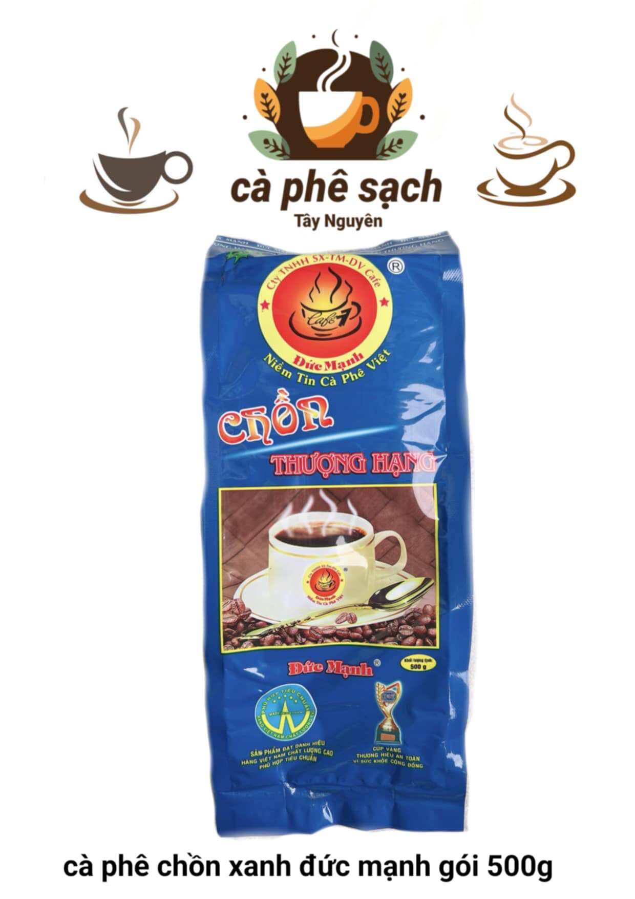 Cà phê chồn xanh Đức Mạnh thượng hạng gói 500g