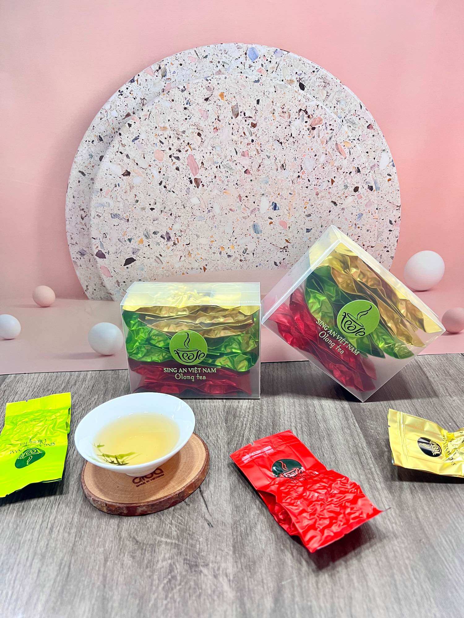 Combo Trà Olong mẫu thử - olong tứ quý- olong Thúy Ngọc- olong kim tuyên