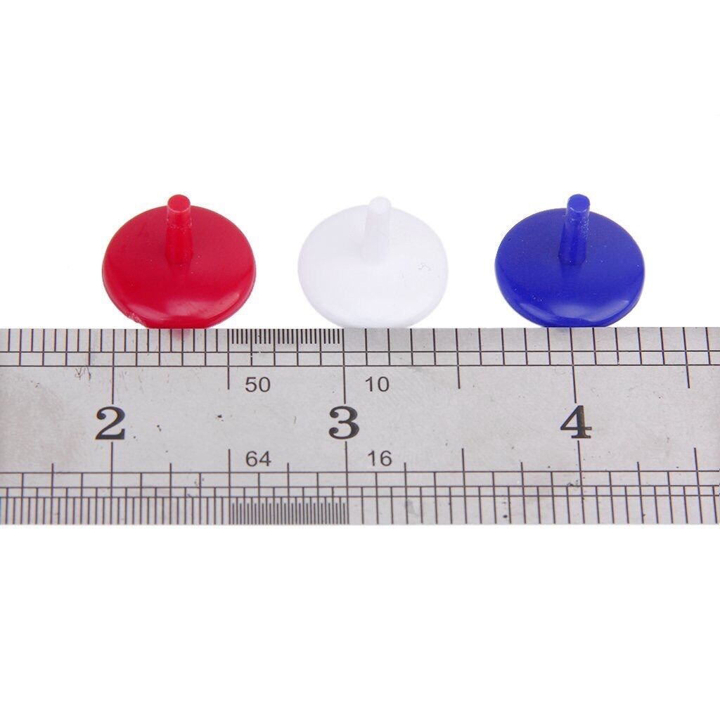 Bộ 10 Mark Đánh Dấu Vị Trí Bóng Golf Kích Thước 18mm