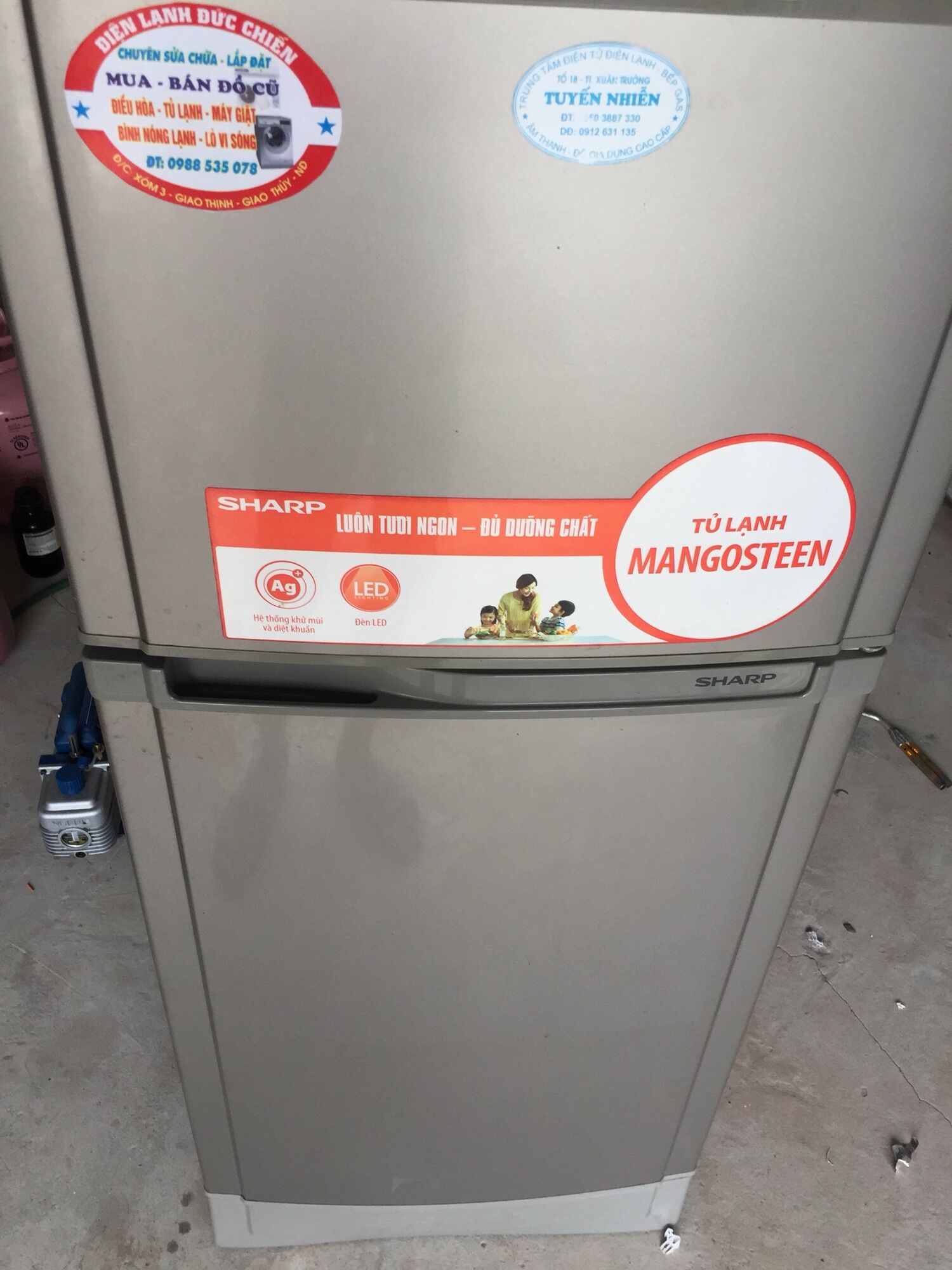 Tủ lạnh shap 170l