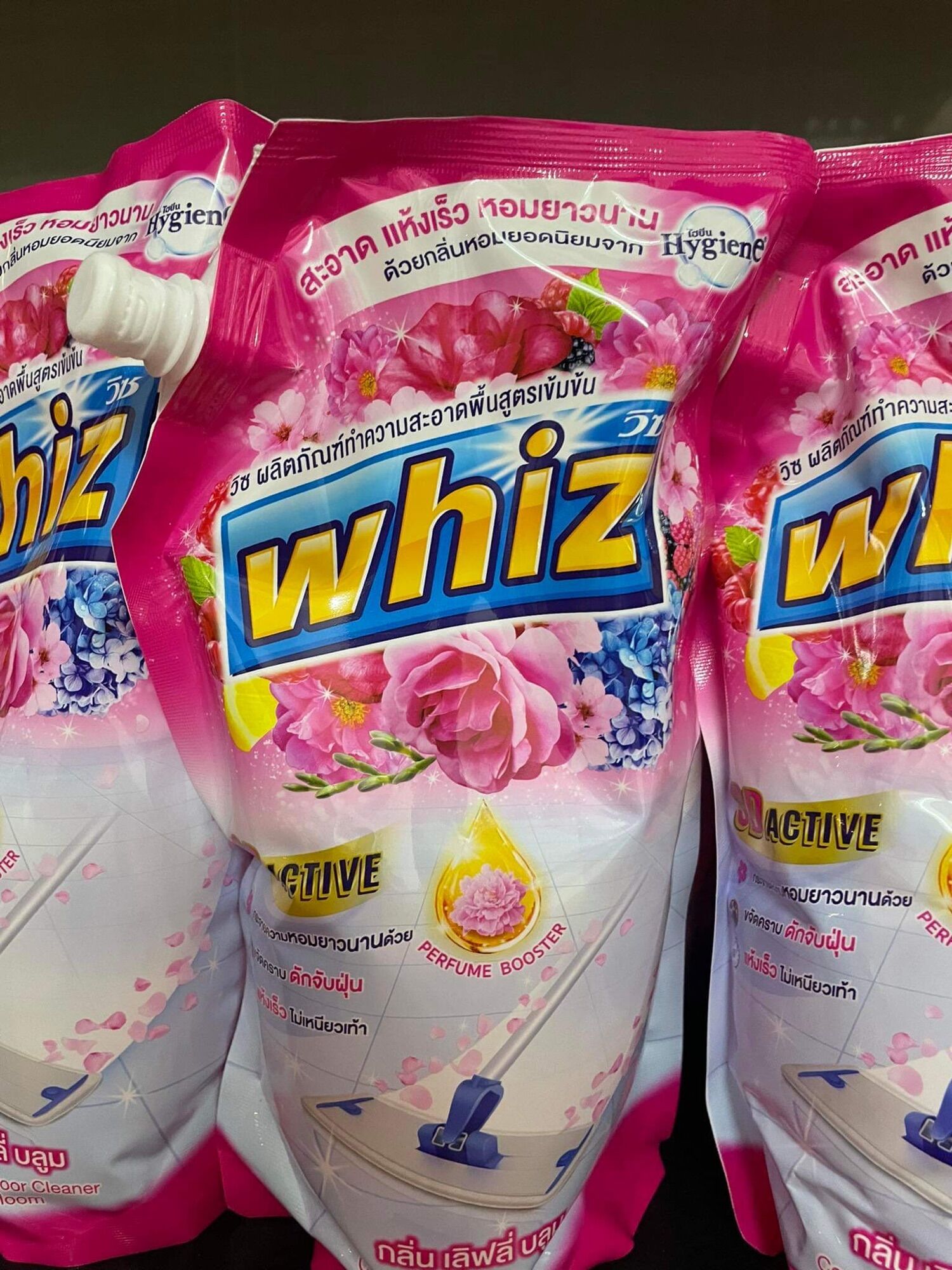 (Chính hãng Thailan)NƯỚC LAU SÀN WHIZ 3D 800ML