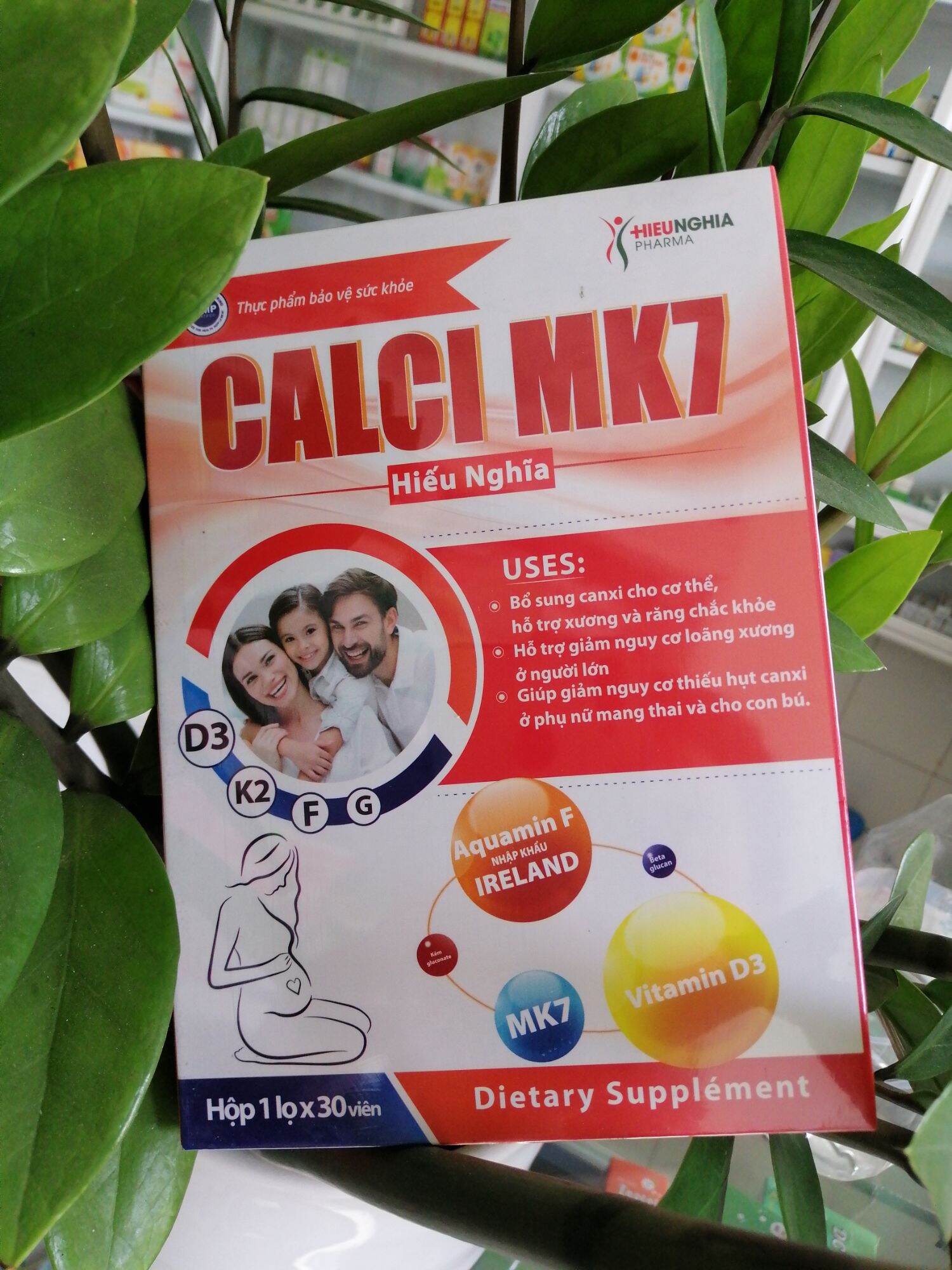 Canxi mk7. bổ sung canxi, d3, k2 cho xương chắc khỏe, mk7 giúp phát triển chiều cao )