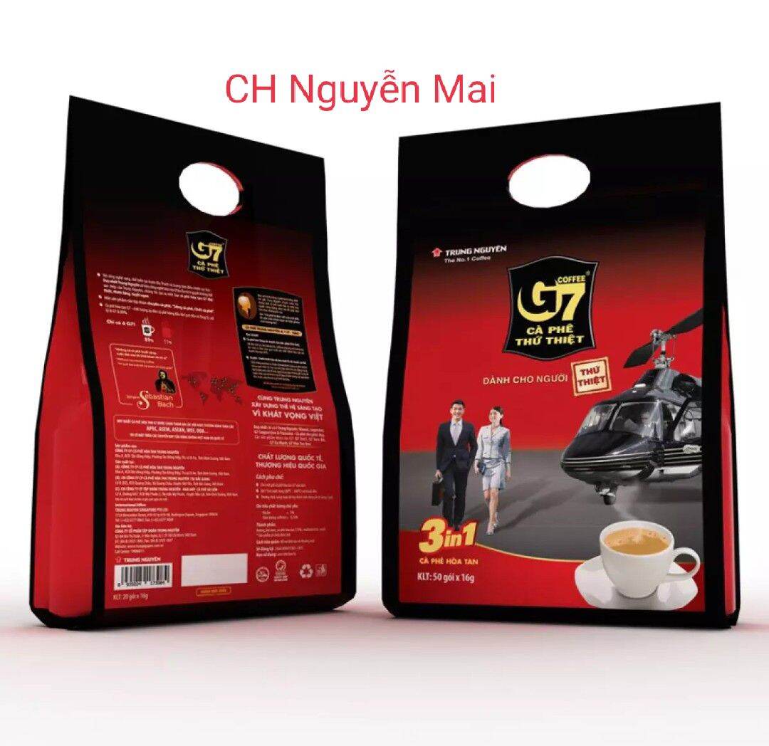 Cà Phê Sữa G7 3in1, Cà Phê G7, Cafe G7 (50gói*16g)