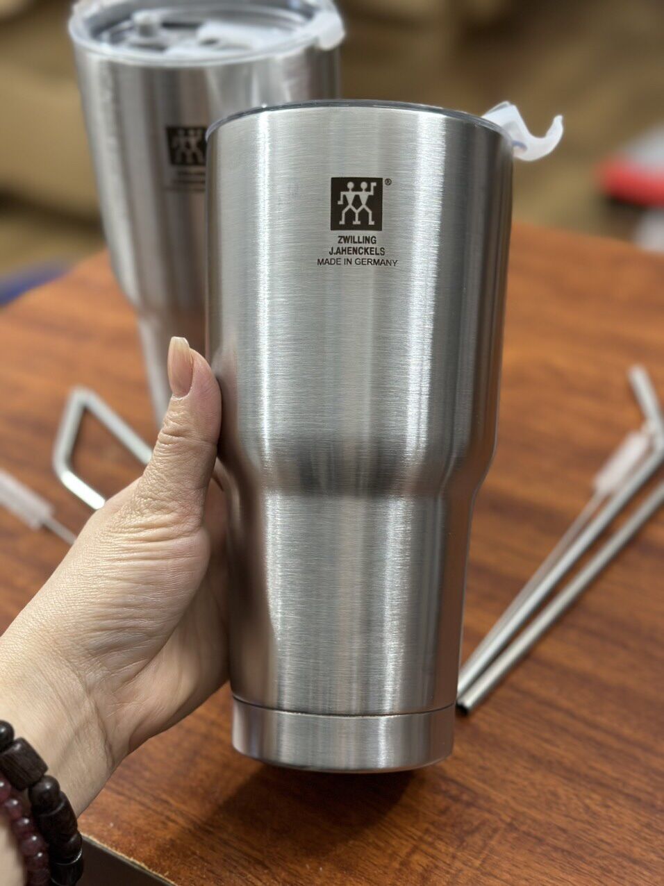 Ly giữ nhiệt 900ml hàng bãi Đức