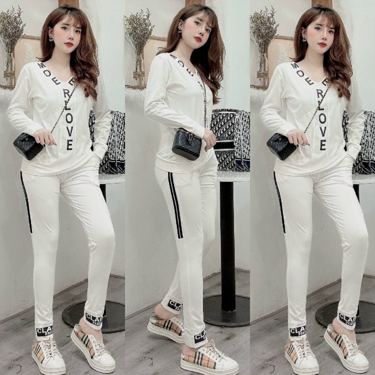 Đồ bộ thể thao thu đông cao cấp