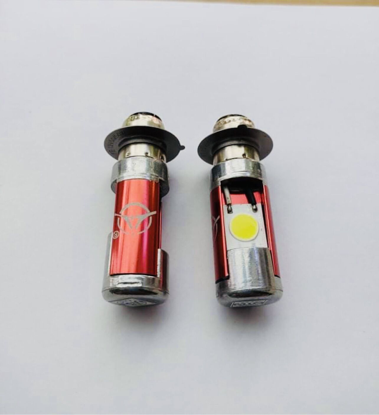 Đèn led M5 sáng trắng  cho wave đời cũ 2 bóng siêu sáng - 1 cặp