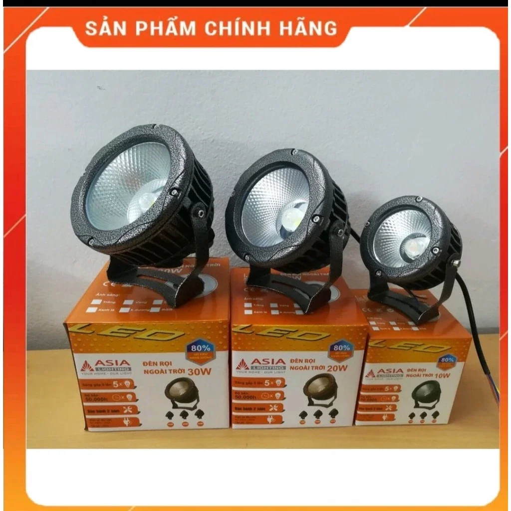 Đèn chiếu ngoài trời asia 30w