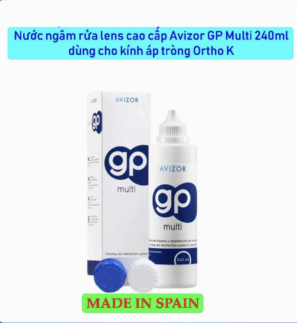 Dung dịch ngâm kính gp multy 240ml