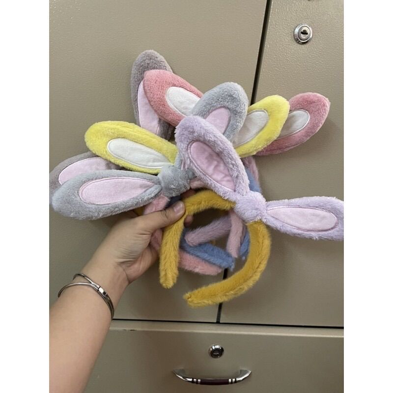 Cài Tóc Kiểu Tóc Nơ Tay Thỏ