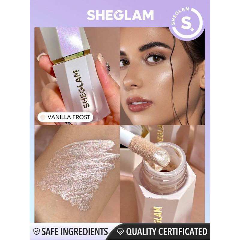 Sheglam nhũ bắt sáng glow bloom dạng lỏng thuần chay