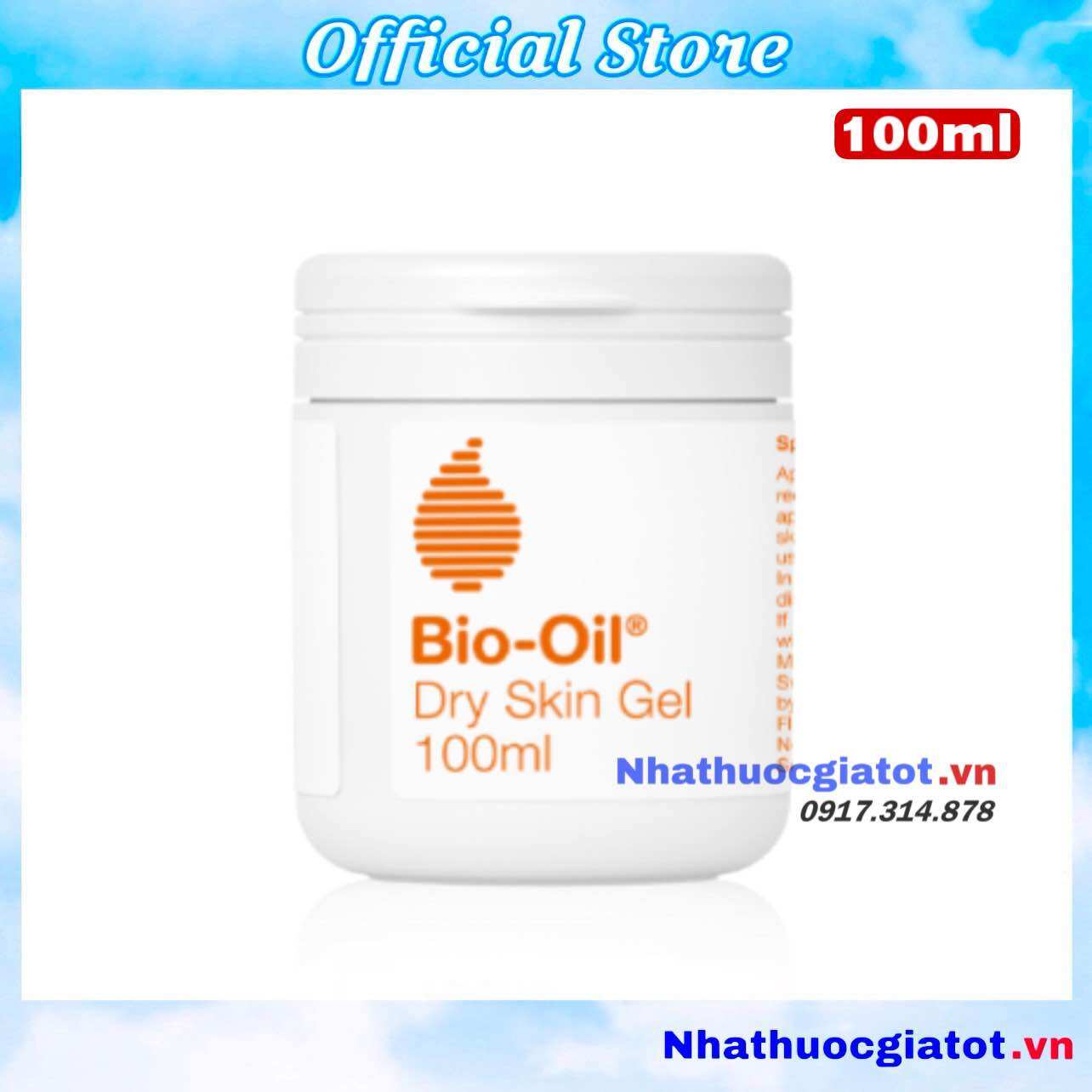 Gel chăm sóc da khô bio oil dry skin hàng chính hãng