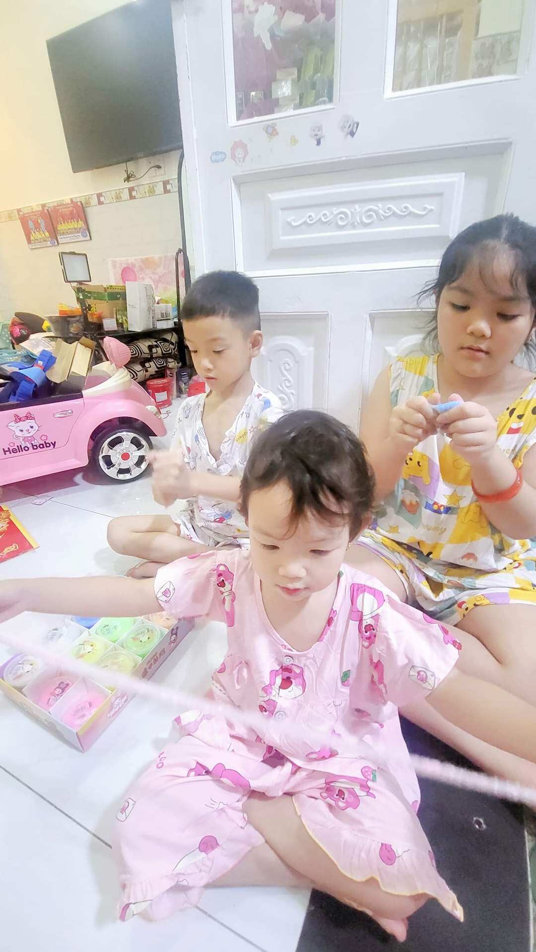 đồ chơi slam đám mây cho bé