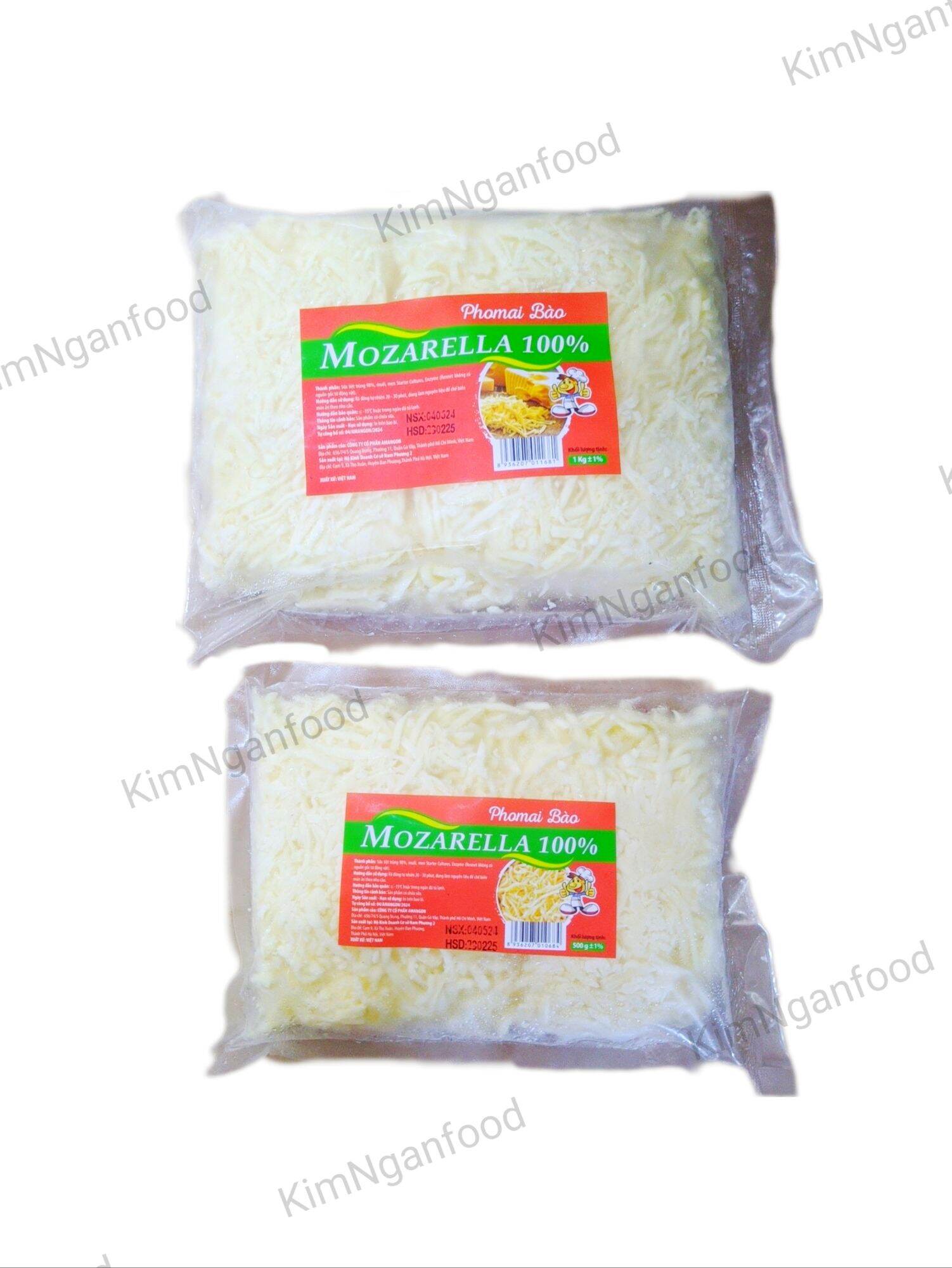 Phô mai mozzarella bào sợi