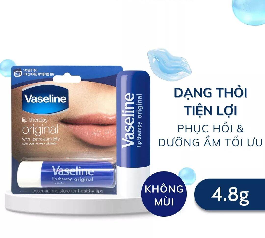Son Dưỡng Môi Mềm Mại Vaseline Lip Therapy Dạng Thỏi 4.8g