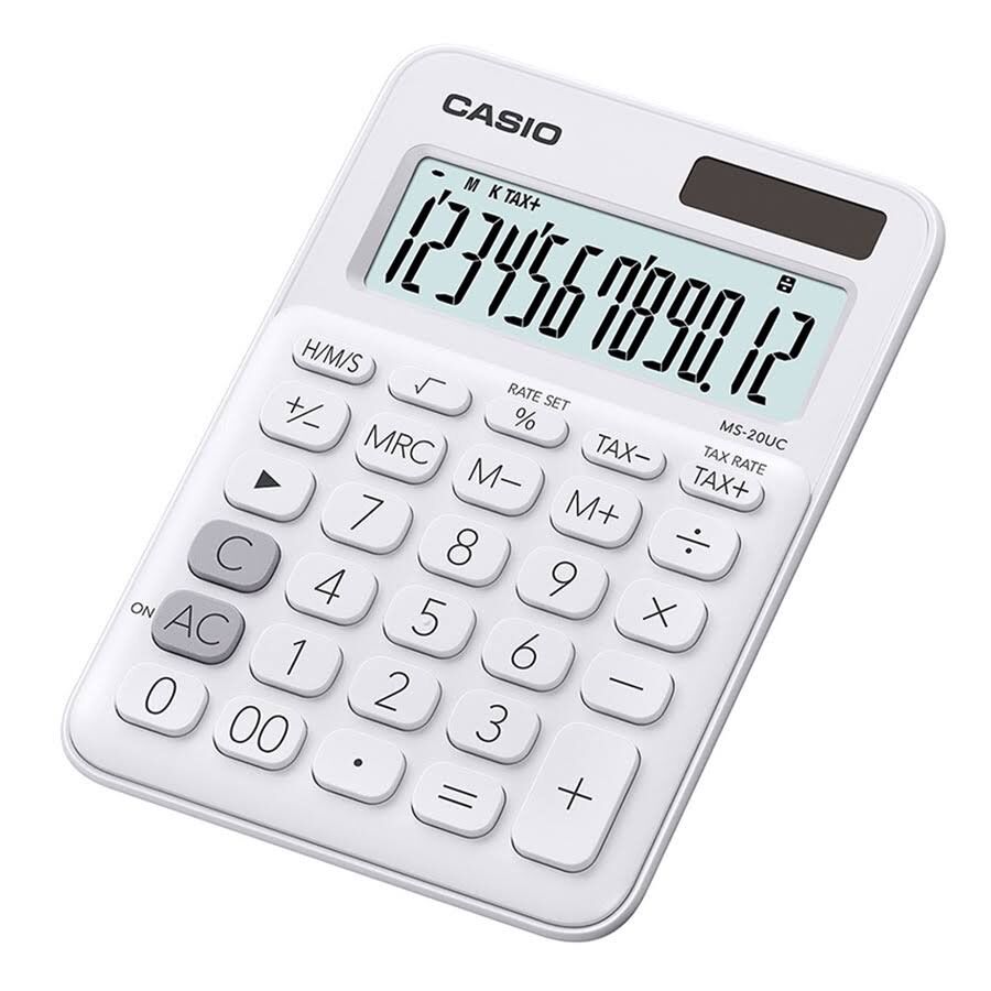 Máy tính để bàn Casio MS-20UC CHÍNH HÃNG (nhiều màu)