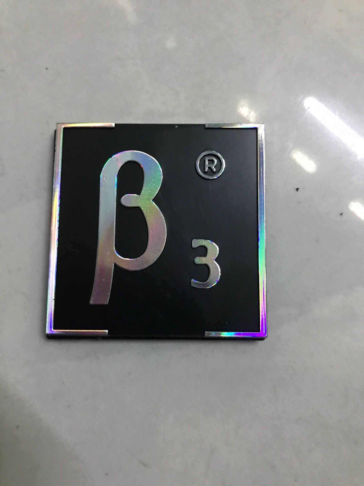 Tem dán thùng loa nhựa cứng B3