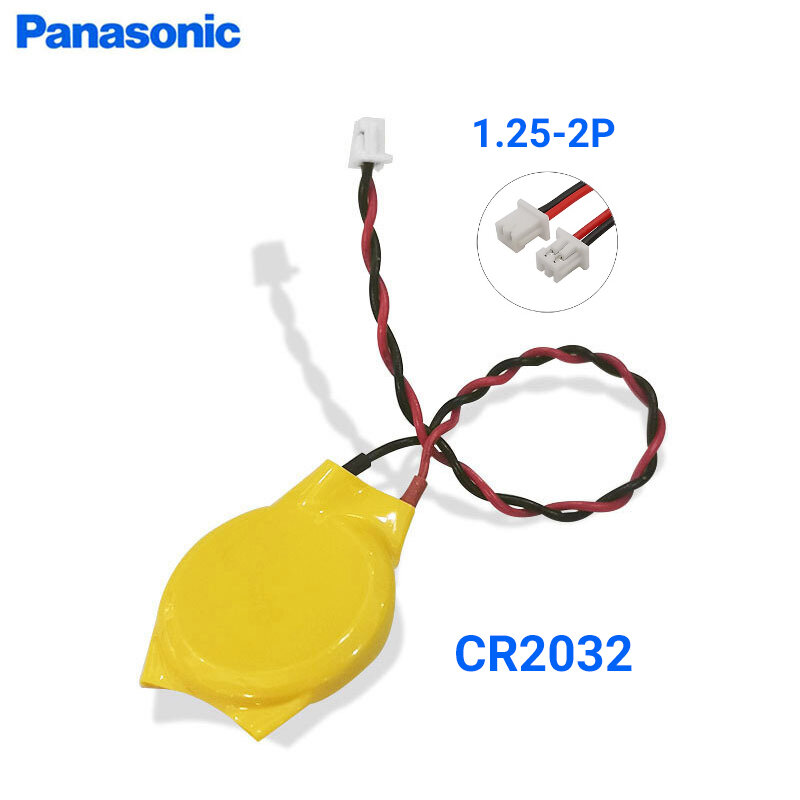 Pin cmos panasonic cr2032 3v chính hãng có giắc cắm