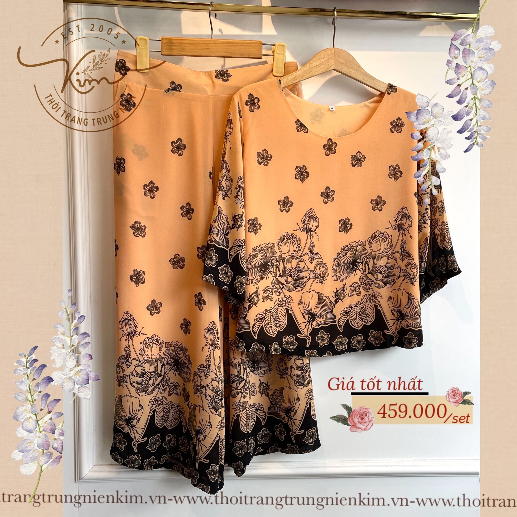 Set voan trung niên cao cấp Bigsize
