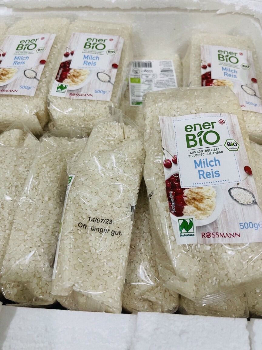Gạo sửa hữu cơ Bio Đức cho bé ăn dặm