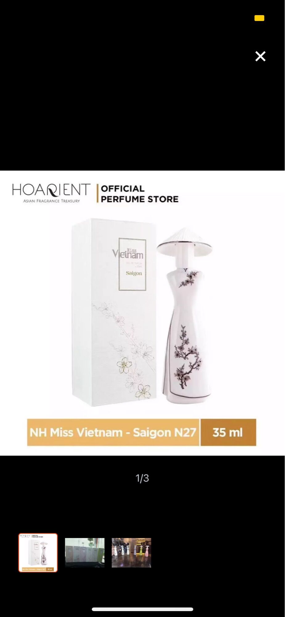 Nước hoa miss Việt nam -Sài gòn N27