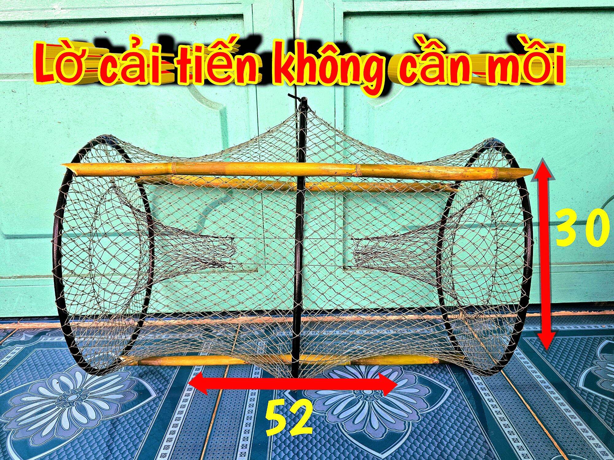 Lờ cá cải tiến không cần mồi