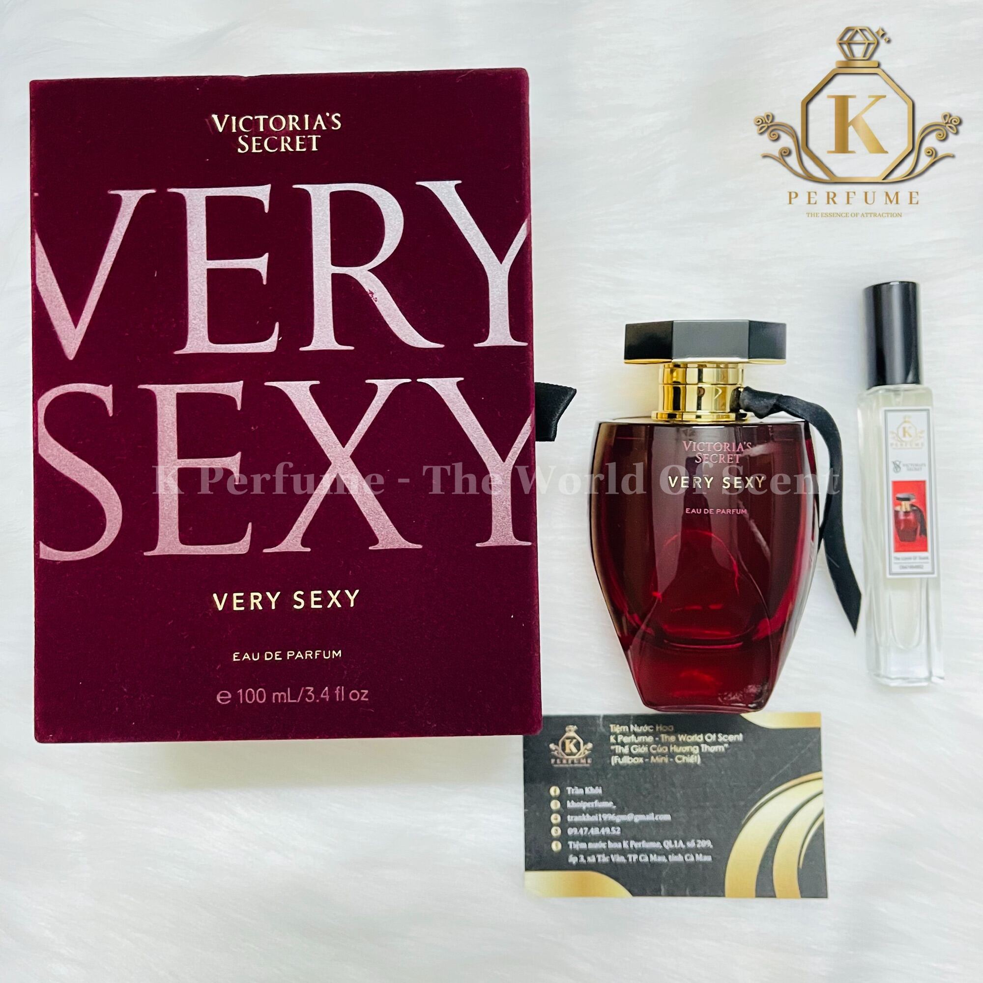 [K-Perfume Chính Hãng] Nước Hoa Nữ Chiết 5ml 10ml 20ml - Victoria’s Secret Very Sexy 2018