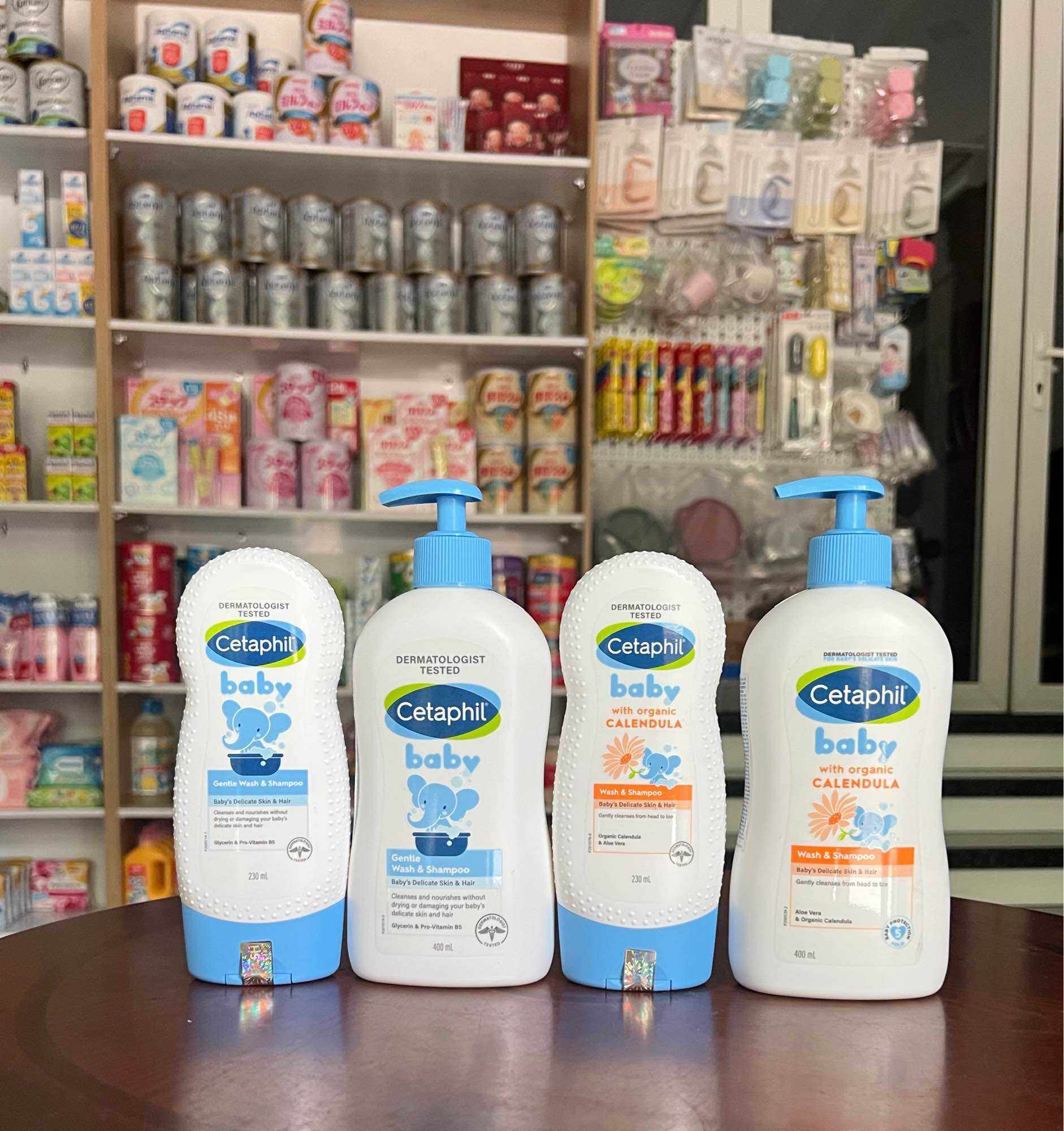 Sữa Tắm Gội Không Cay Mắt Centaphil ( chai 230ml, 400ml)